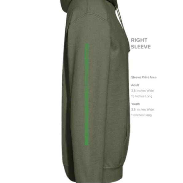 MILITARY GREEN - SLEEVE_RIGHT