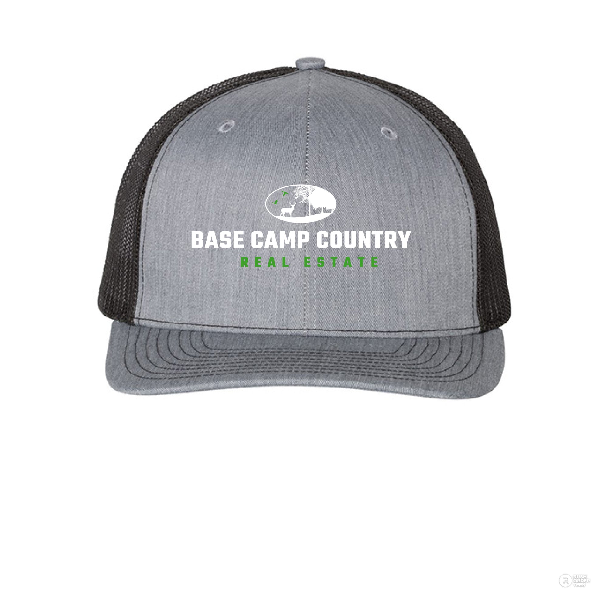 Heather Grey/ Black - FRONT