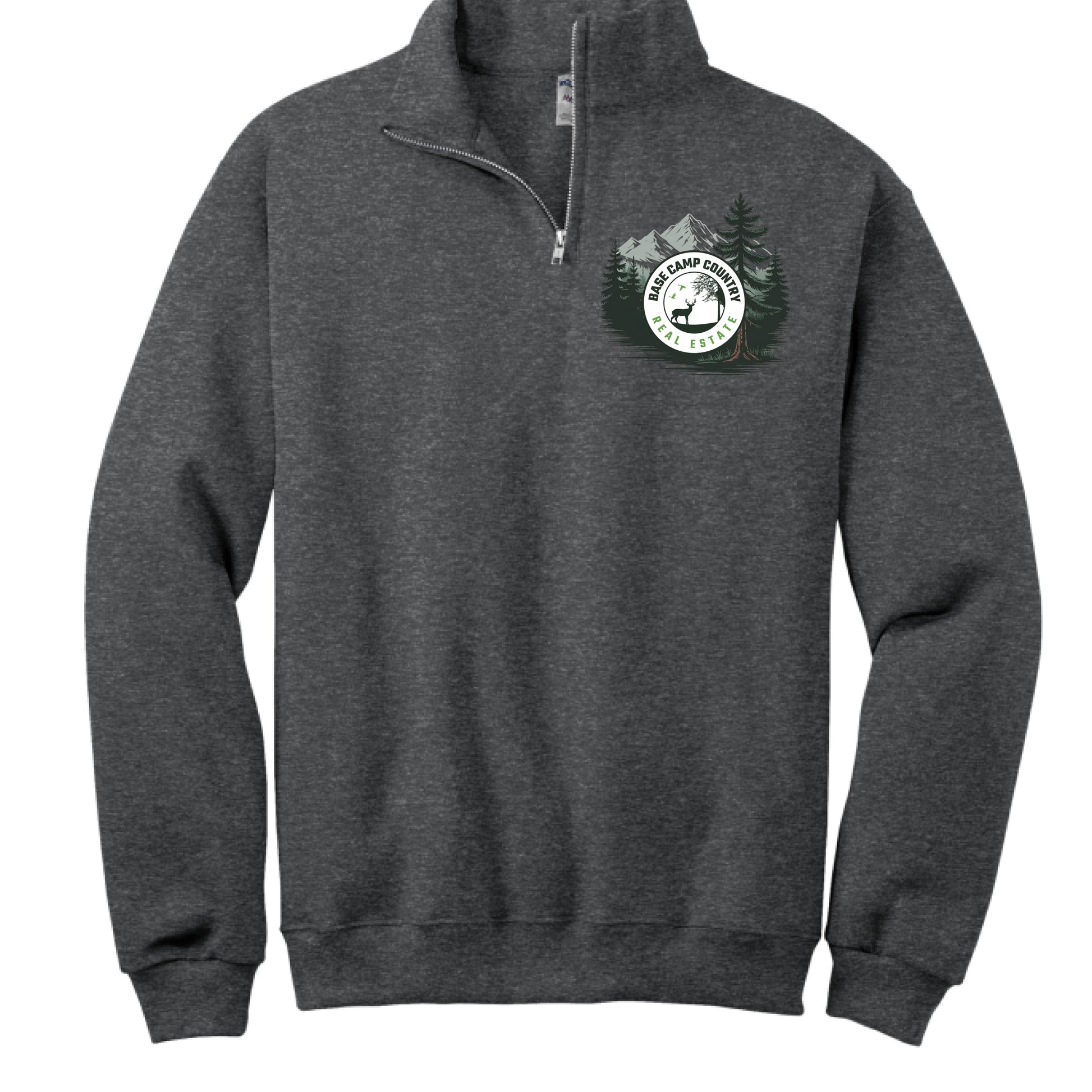 BLACK HEATHER - FRONT
